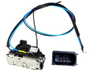 Замок двері fiat ducato 06- 14- bok правий високий фото №1