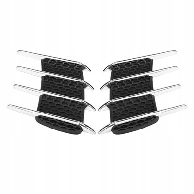 Впуск повітря na капот решітка радіатора наклейка 2szt фото №1