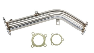 Даунпайп audi a4 a5 q5 b8 2.0t 3" decat фото №1