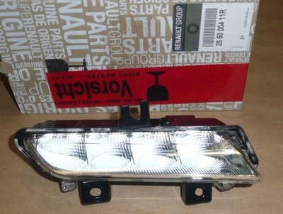 Лампа света дневного led renault clio iv правое фото №1