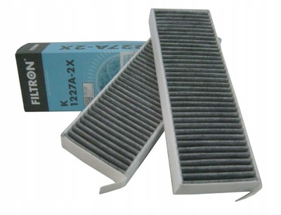 FILTRO DE CABINA DE CARBON K1227A-2X FILTRON-TOYOTA DS  