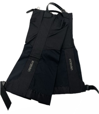 Ochraniacze na nogi Unigear outdoor w góry wooodporne czarne, r.M
