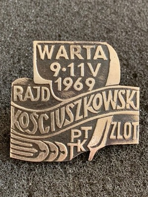 RAJD KOŚCIUSZKOWSKI WARTA 1969