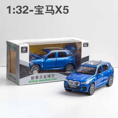 1:32 BMW X5 SUV ALUMINIO MODELO COCHE DIECASTS METAL ZABAWKA  