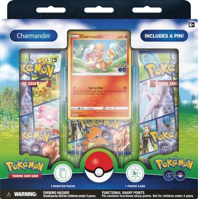Pokémon TCG GO Pin Collection przypinka Charmander