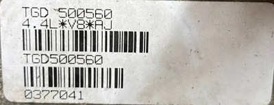 Двигатель kompletny коробка передач swap land rover range rover sport 4.4 l320 2010 фото №1