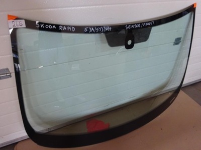 Стекло лобовое перед skoda rapid toledo датчик акустический nowa fuyao 2015- фото №1