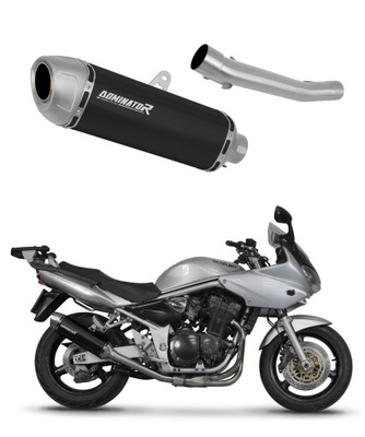 GSF BANDIT 600 2000 - 2004 wydech tłumik S6 BLACK DOMINATOR