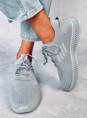 Buty sportowe skarpetkowe SIGART GRIS 37