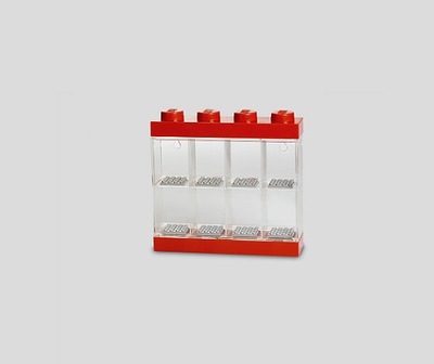 LEGO Gablotka na minifigurki 8 czerwona