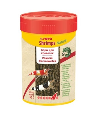 Sera Shrimps Nature 100ml - pokarm dla krewetek