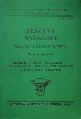 ZESZYTY NAUKOWE poglądy i doświadczenia Terroryzm