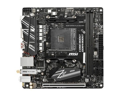 Płyta główna MSI B450I GAMING PLUS MAX WIFI AMD Socket AM4 DDR4 Mini ITX