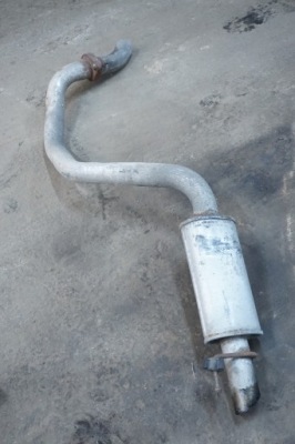Land cruiser 90 гаситель конечный труба выхлопная 3,0 фото №1