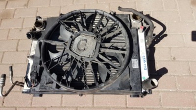 Радиатор комплект вентилятор bmw e60 525d 2.5 d фото №1