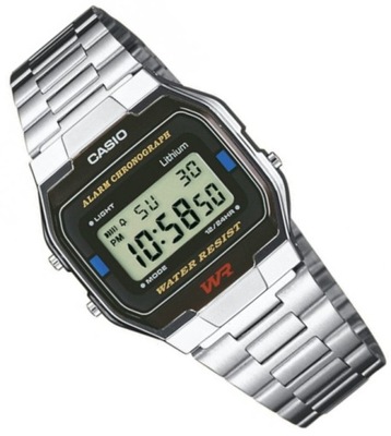 Kultowy zegarek Casio A163WA 1Q RETRO OLDSCHOOL