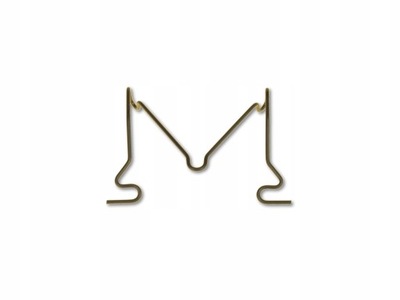 Toyota оригінальний номер 47743-30050 пружина супорт гальмівний фото №1