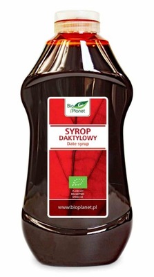 SYROP DAKTYLOWY BIO 874 ml (1215 g) BIO PLANET