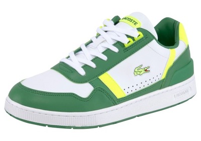 LACOSTE T-CLIP 123 4 SMA SNEAKERY SKÓRZANE R. 44,5