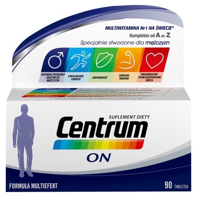 CENTRUM ON witaminy i minerały dla mężczyzn 90 tabletek