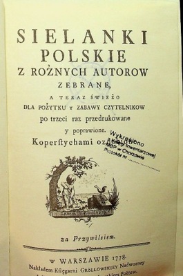 Sielanki polskie z różnych autorów zebrane