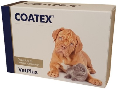 Coatex psy koty choroby skóry i sierści 60 kaps