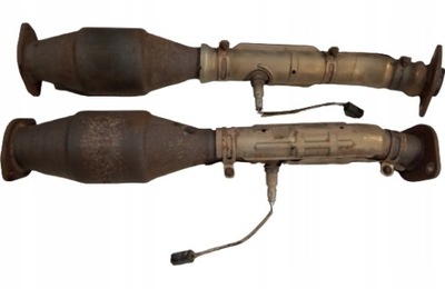 Катализатор правый левый труба выпускной infiniti qx80 фото №1