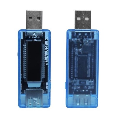 MIERNIK USB WOLTOMIERZ USB TESTER NAPIĘCIA AMPEROMIERZ