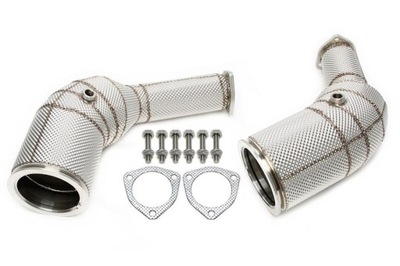 DOWNPIPE TA TECHNIX CON PROTECCIÓN TÉRMICA AUDI A6 C8  