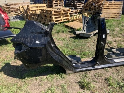 Крила чверть правий задня ford fiesta mk8 17- 5d фото №1