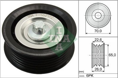 ROLLO PROPULSOR CORREA MULTICOSTAL 532 0531 10  