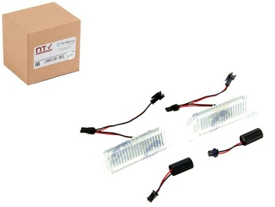 Ліхтарі led підсвітка номерного знака реєстраційний opel insignia 2008- фото №1