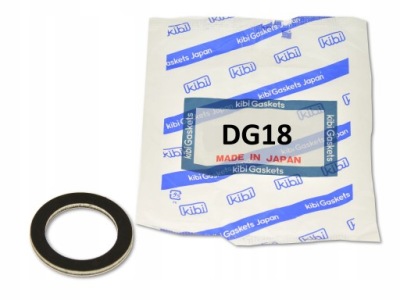 Подкладка прокладка пробка сливной масла m18 dg18 kibi made in japan фото №1