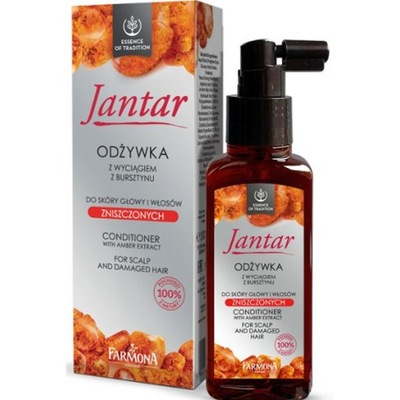 Jantar odżywka z bursztynem wzmacniająca 100ml