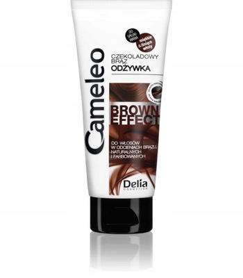 DELIA CAMELEO BROWN EFFECT ODŻYWKA WŁOSY BRĄZOWE