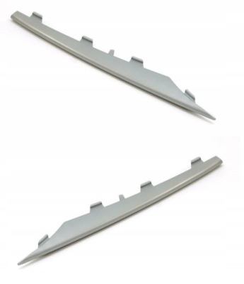 Bmw x5 e70 10-13 молдинг хром бампера комплект l+p фото №1