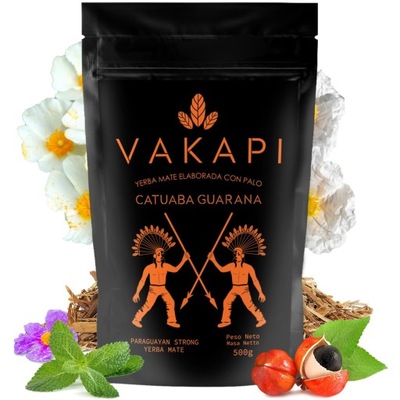 Vakapi Catuaba Guarana 500 g Doypack