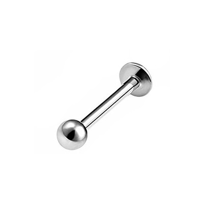 SS316L labret 1,2x8 kulka 3mm tragus chrząstka