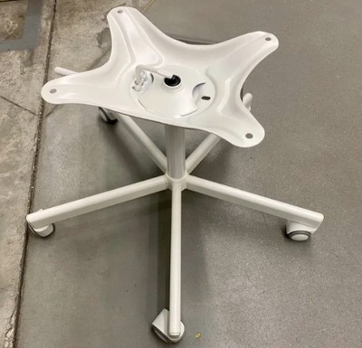 IKEA SPORREN podstawa krzesło obrotowe białe 5 kół