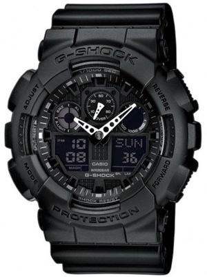 Zegarek na komunię dla chłopca Casio G-Shock GA-100 Prezent na komunię