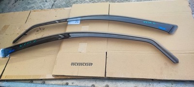 DEFLECTORES VENTANAS PARTE DELANTERA MERCEDES E W211 2002 - 2009 NIEMIECKIE CLIM AIR  