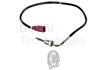 DELPHI ДАТЧИК ТЕМПЕРАТУРИ ВИХЛОПНИХ ГАЗІВ DELPHI TS30154 VW TIGUAN 2.0D 07-18