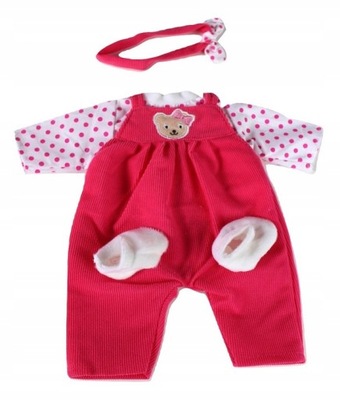 UBRANKA DLA LALEK BABY 40CM UBRANKO CIUSZKI BOBAS