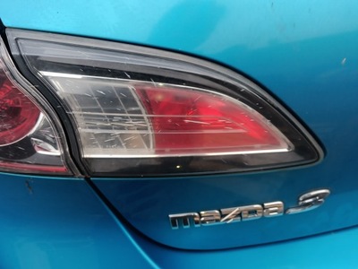 Лампа ліва задня кришки багажника mazda 3 bl hb фото №1