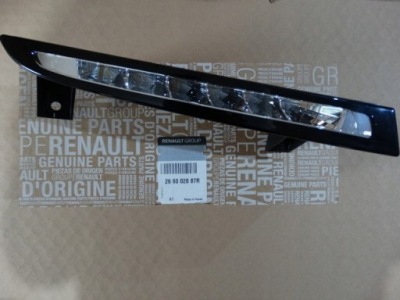 Оригинальный номер фара противотуманная фара фонарь  дневные led drl renault megane 3 правый перед фото №1