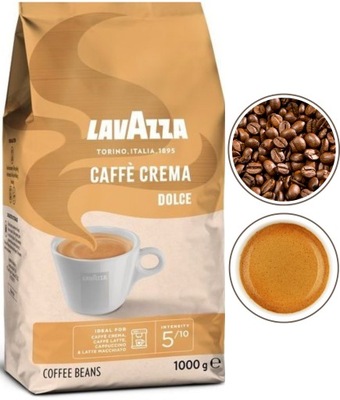 Kawa ziarnista Lavazza Caffe Crema Dolce 1 kg