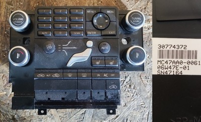 Панель обдув радіо volvo s80 ii v70 iii 30774372 гарантія фото №1