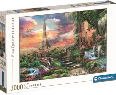 Clementoni puzzle Paryż wieża Eiffla Francja 3000