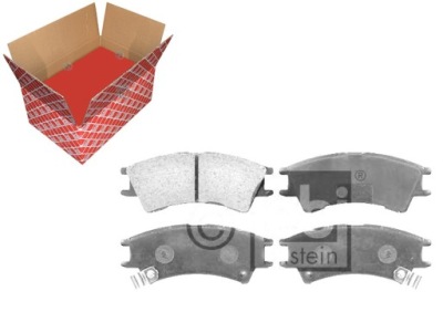 Тормозные колодки тормозные hyundai atos 1.0 97- febi bilstei фото №1