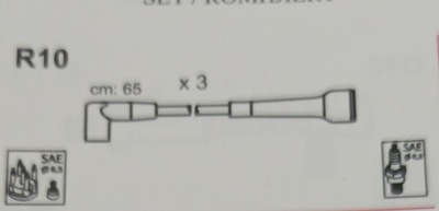 Шланг запалювання renault r10 фото №1